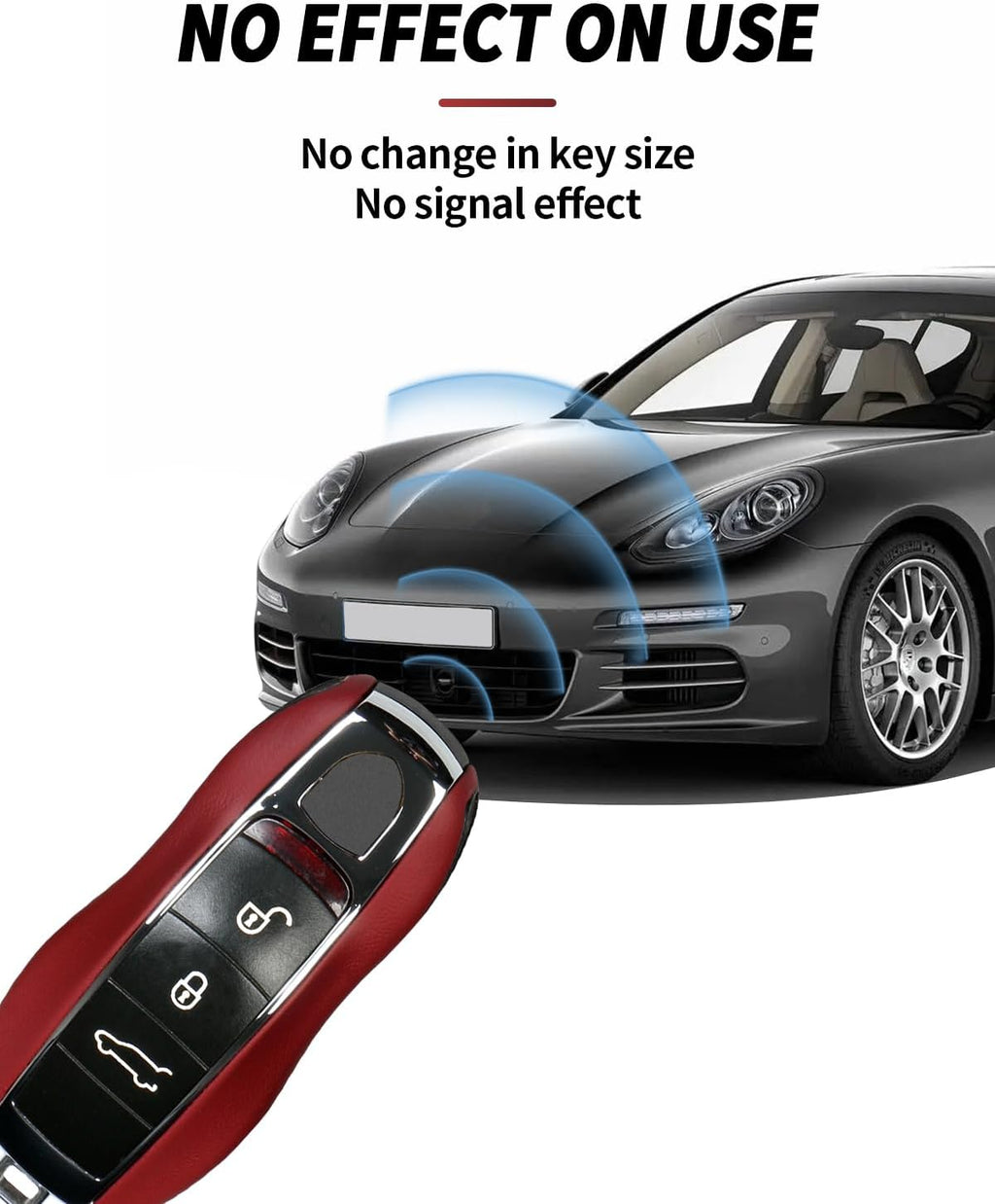 Porsche  Leather Key Fob Cover