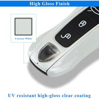 Porsche Key Shell Replacement 3-Piece Painted Key Fob Cover Shell