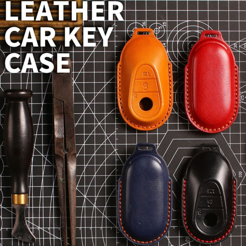 Luxury Mercedes-Benz/Maybach Leather Key Cover | Premium Protection for All Models