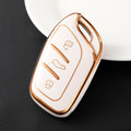 Carsine MG Car Key Case Golden Edge White / Key case