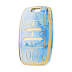 Carsine Kia Car Key Case Gold Inlaid With Jade