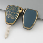 Jeep Dodge Chrysler Car Key Case Golden Edge