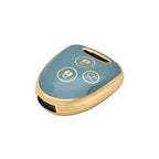 Carsine Toyota Car Key Case Golden Edge Grey / Key case