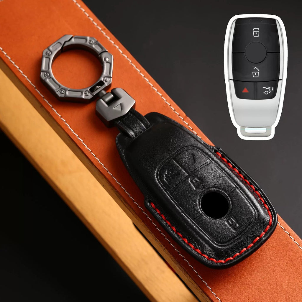Luxury Mercedes-Benz/Maybach Leather Key Cover | Premium Protection for All Models