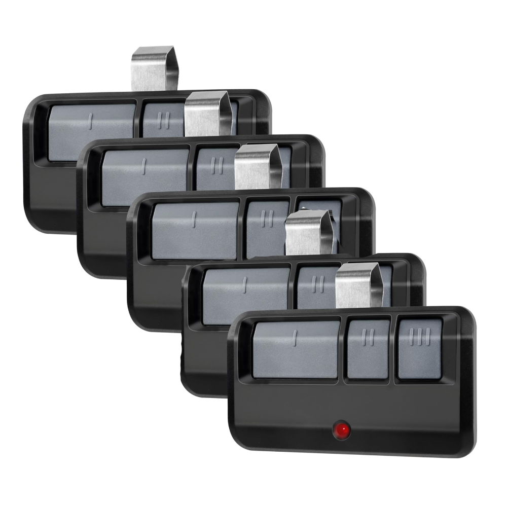 Premium 5 PCS Garage Door Remote Control for Liftmaster/Chamberlain/Craftsman 893LM 893Max - Smooth Operation and Compatibility Assurance