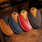 Nissan X-Trail Qashqai Tiida Teana Sylphy Leder Autoschlüsselhülle 2,3,4 Tasten