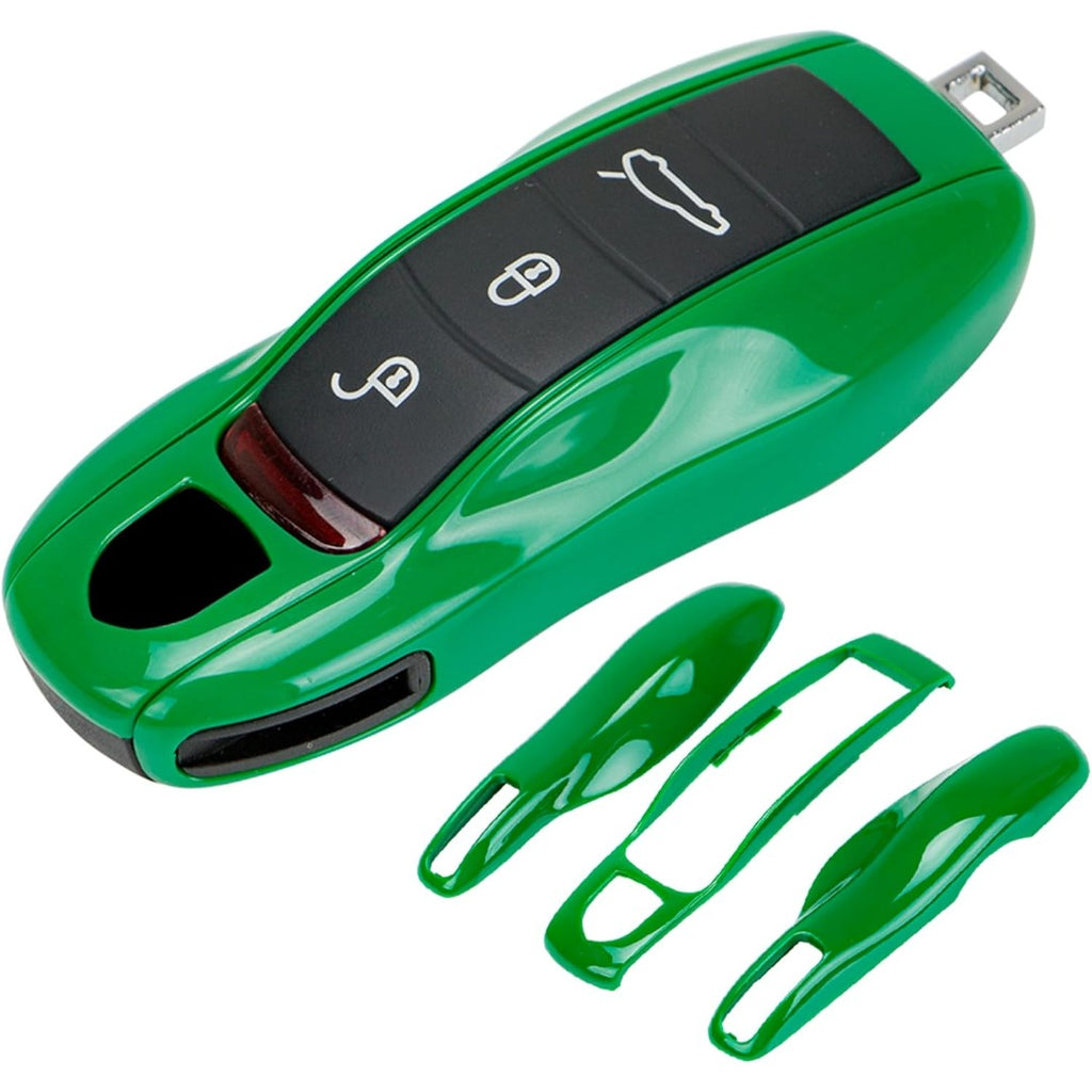Porsche Key Shell Replacement 3-Piece Painted Key Fob Cover Shell
