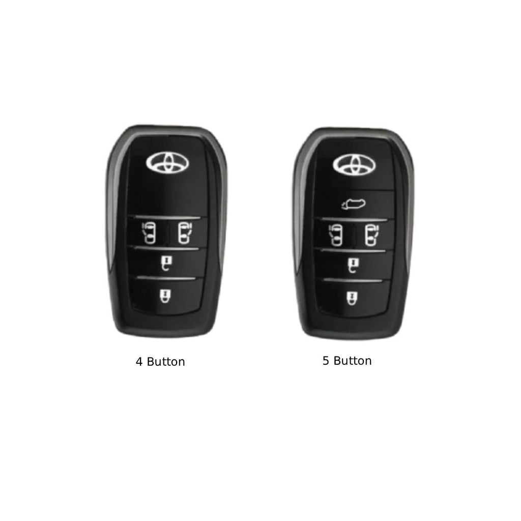 Toyota Leather Car Key Cover 4,5 Button