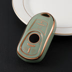 Carsine Buick Car Key Case Golden Edge Green / Key case