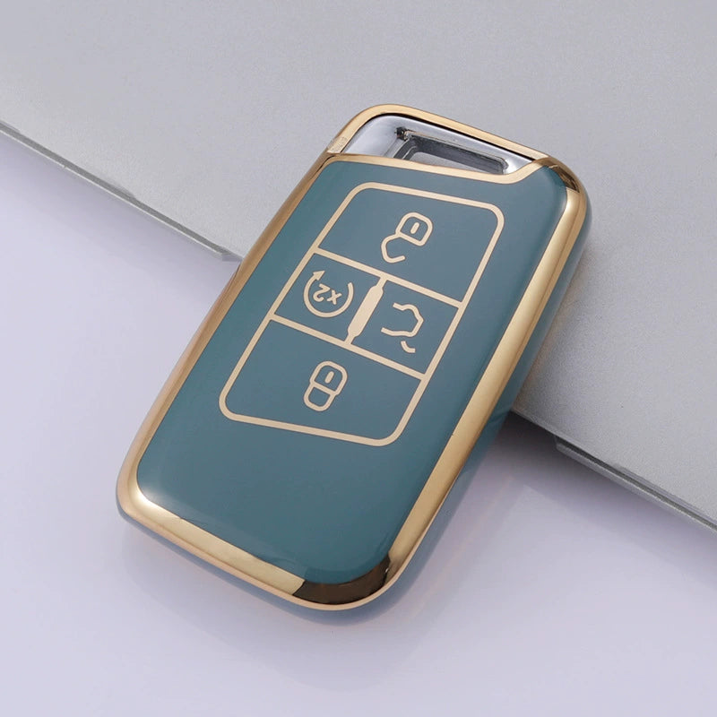 Carsine Volkswagen Car Key Case Golden Edge Grey / Key case